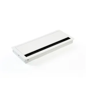 Tapa Pasacables Aluminio con Cierre Soft