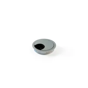 Tapa Pasacables Aluminio Redonda